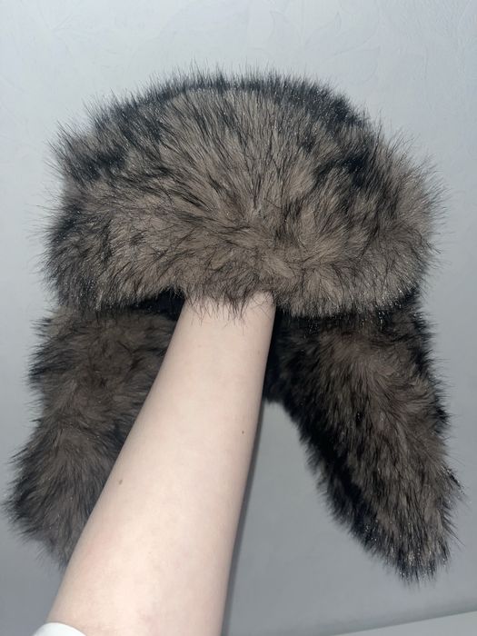 шапка ушанка мужская