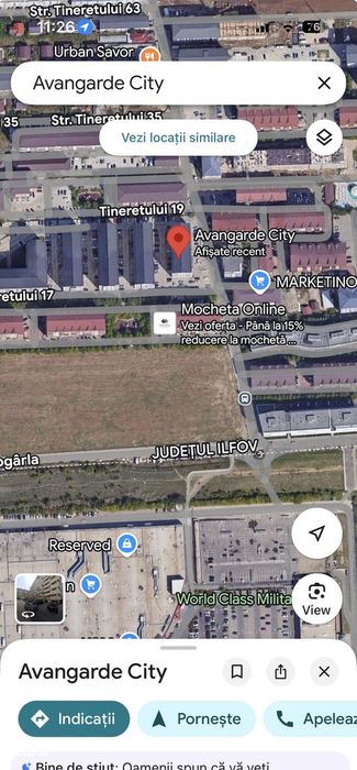 PROPRIETAR 2 camere Avangarde City MOBILAT+UTILAT+ÎNCHIRIAT 450 €/lună