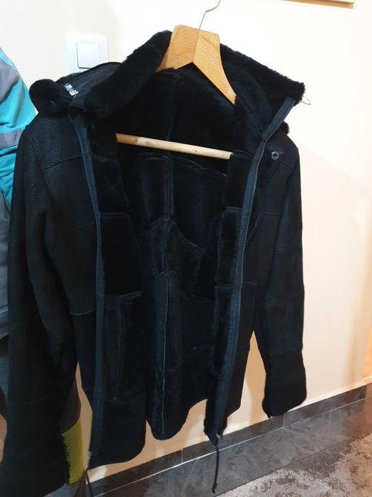 Ново детско кожухче от естествена кожа