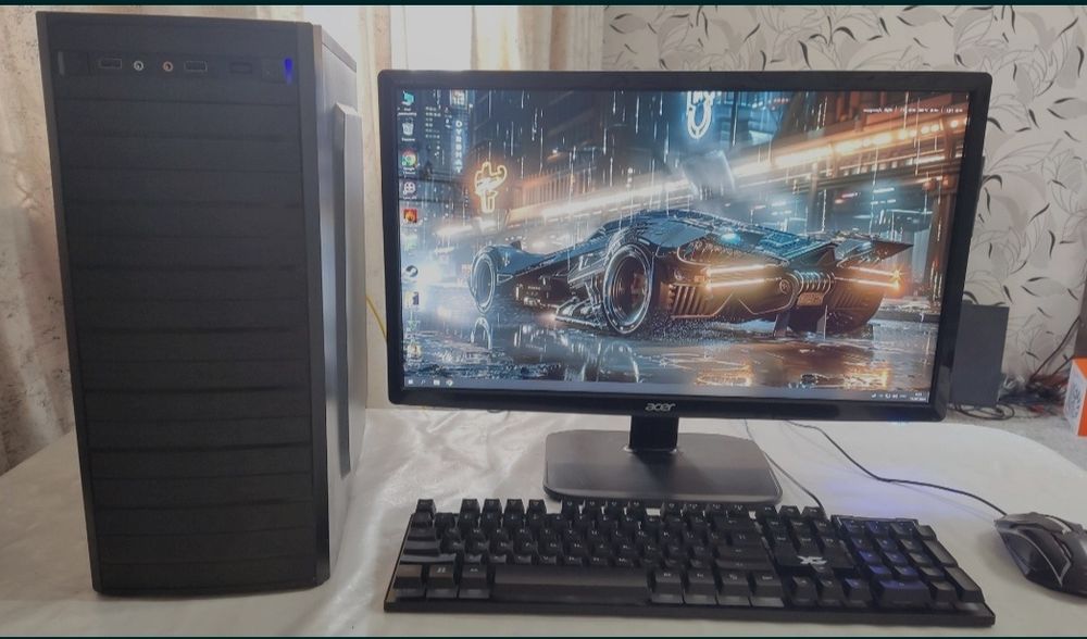 Игровой компьютер i5-9400 Gtx1060 6Gb LCD24"