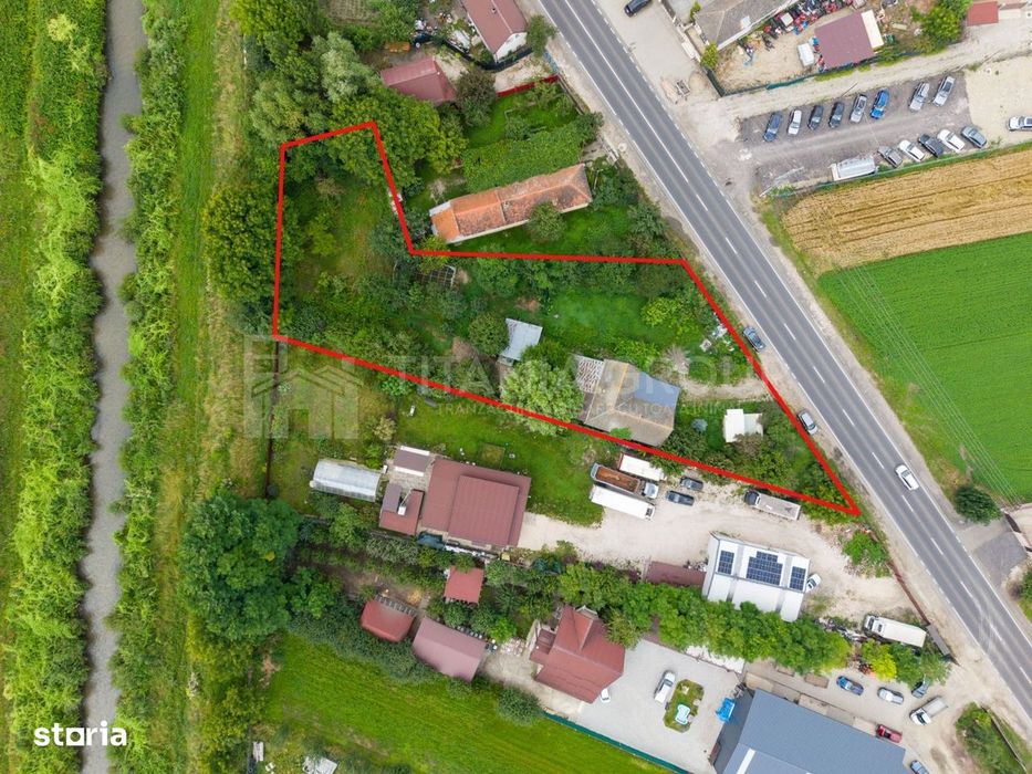 Casă cu teren 2.200 mp și deschidere la DN13 | Zonă mixtă | Brașov, St