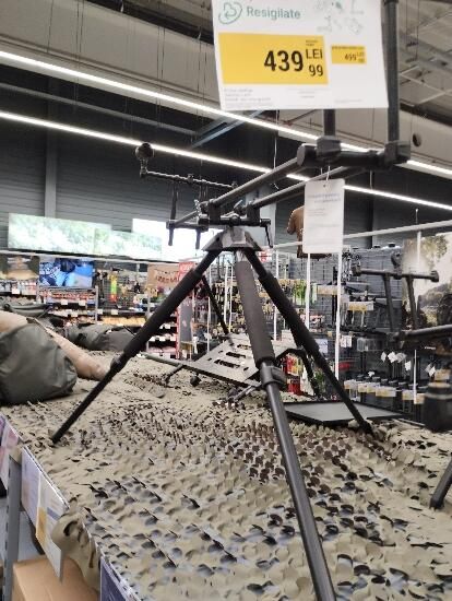 Rod Tripod 500 Pescuit la crap - No Size - produs resigilat Decathlon