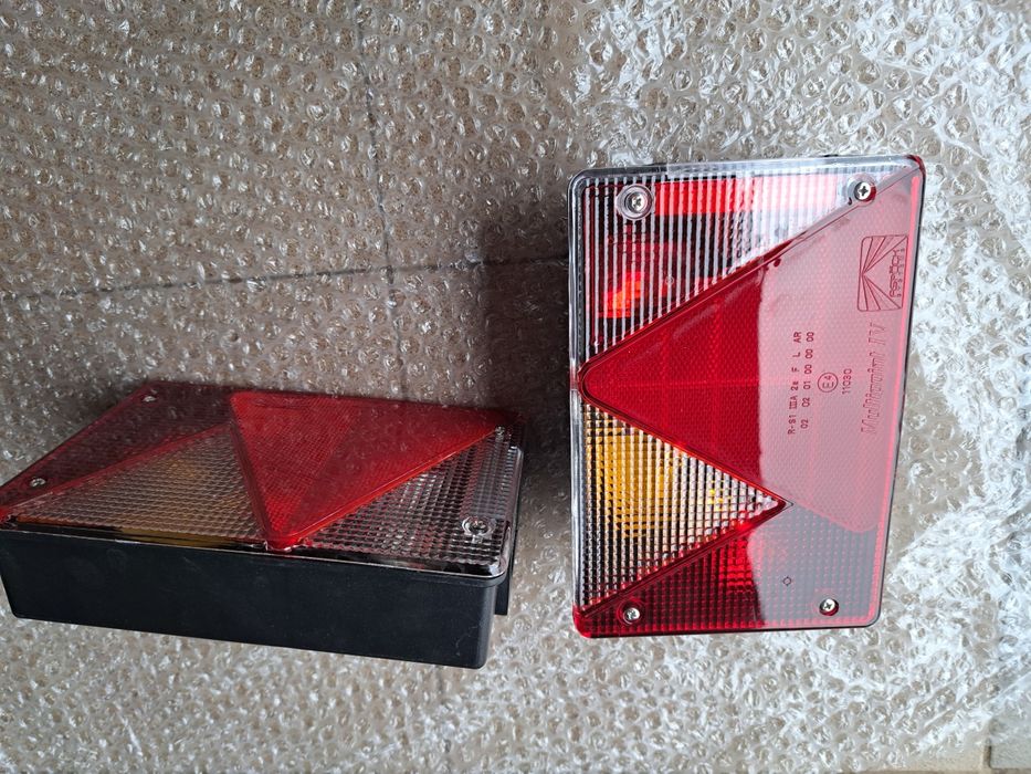 Lampa stop multipoint 4 remorca auto 750 kg roata sprijin 48 mm  cupla