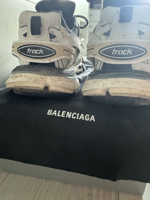 Balenciaga Track White and Black
