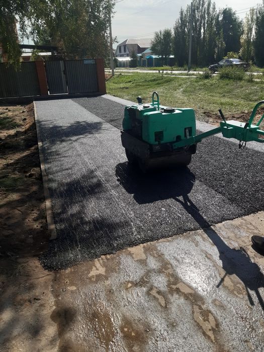 Асфальт укладки  асфалтирован