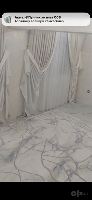 Qarshi kvartira 4 xona 2 etajli.