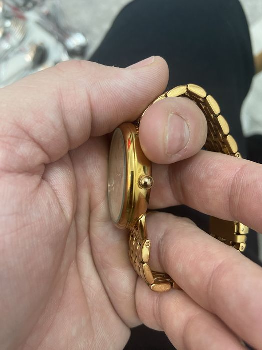 Ceas fossil auriu ca nou