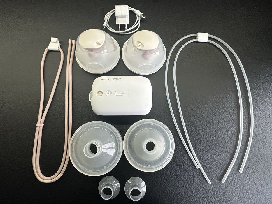 Hands Free двойна електрическа помпа за кърма Philips Avent +Подарък