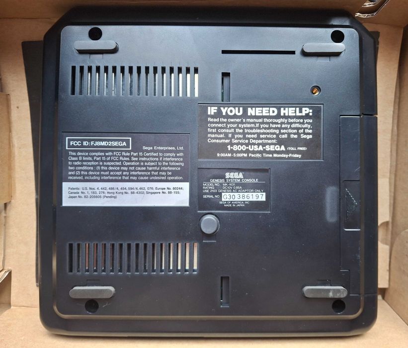Игровая приставка Sega Genesis 2 Оригинал