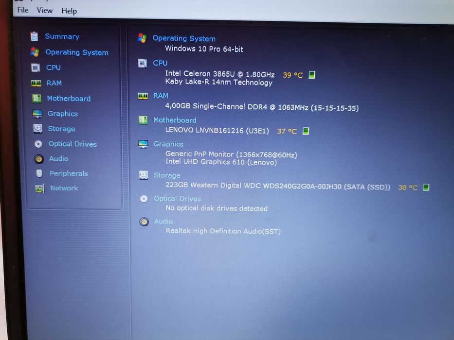 Laptop Lenovo IdeaPad S145-15IWL