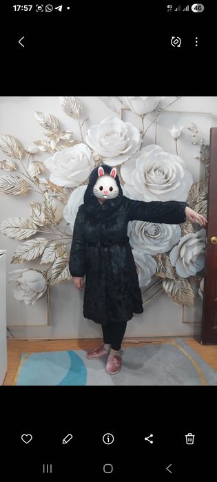 Норковая шуба  2 вида