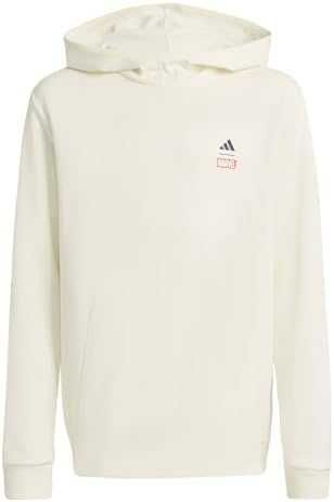 Нов adidas детски суитшърт Marvel Spider-Man качулка унисекс 5/6 деца