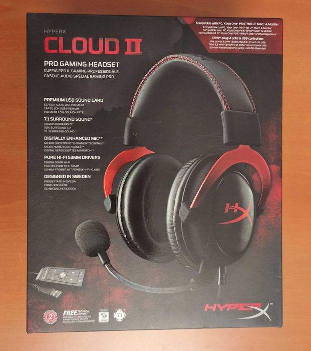 Casti gaming HyperX Cloud II 2