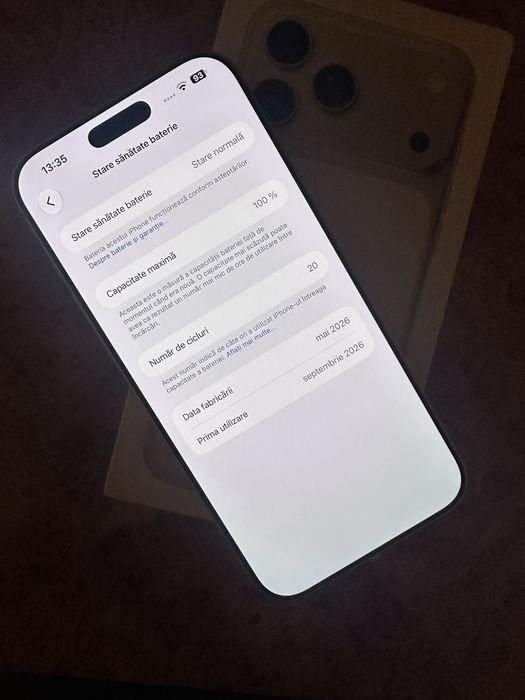 Schimb iphone 17 pro max