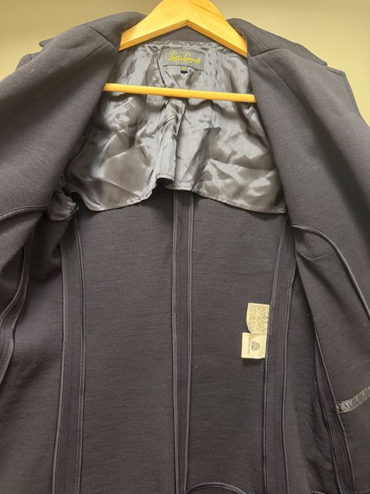 Sacou bleumarin Luisa Spagnoli, 100% lână, mărimea M, nou