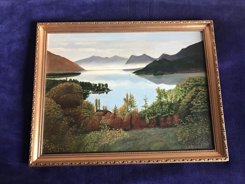 Pictura tablou in ulei pe PFL, din UK