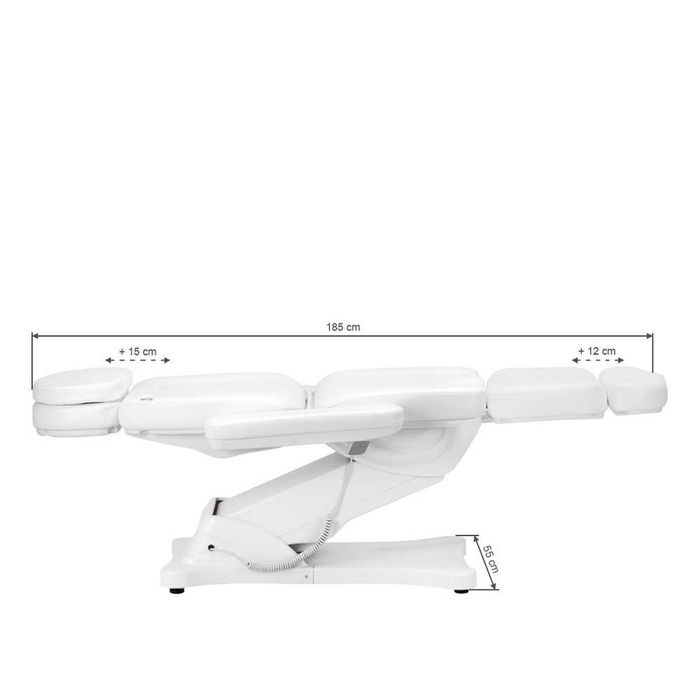 Електрическа кушетка Sillon Classic (3 мотора) - бяла