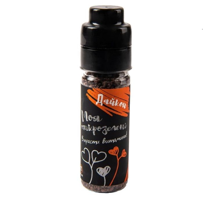 Семена микрозелени в бутылочке с дозатором 75 гр.