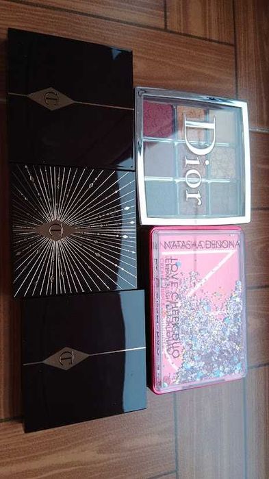 Palete Dior, Natasha Denona, Charlotte Tilbury
