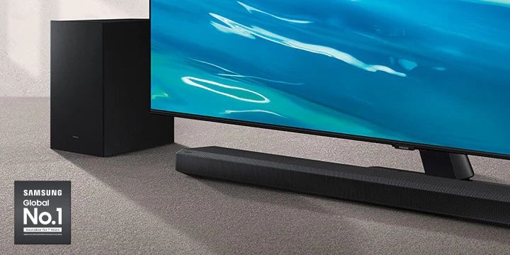 Саундбар Samsung Dolby atmos bluetooth wi-fi