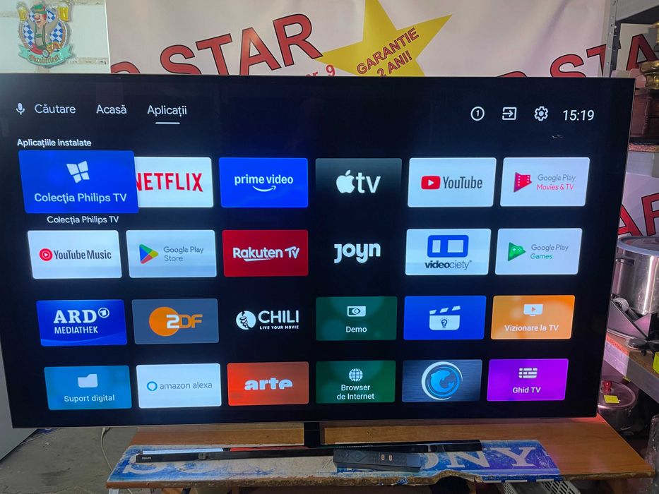 Televizor 4K Ultra HD  OLED Smart Android Philips,65OLED854/12/164 cm