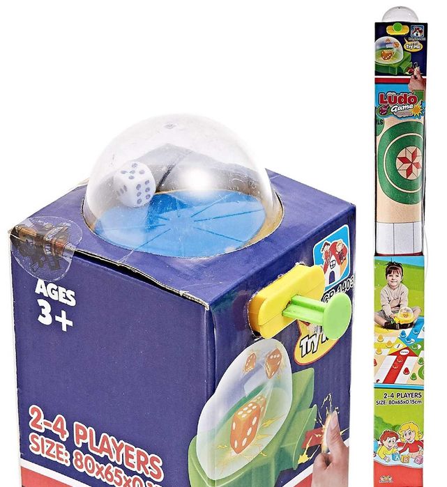 Килимче не се сърди човече + зарче центрофуга детска занимателна игра