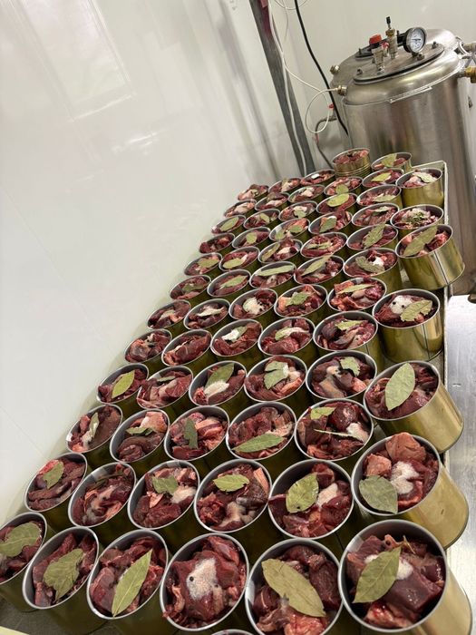 Еленско месо от благороден елен, суджук, пастърма, русенско варено