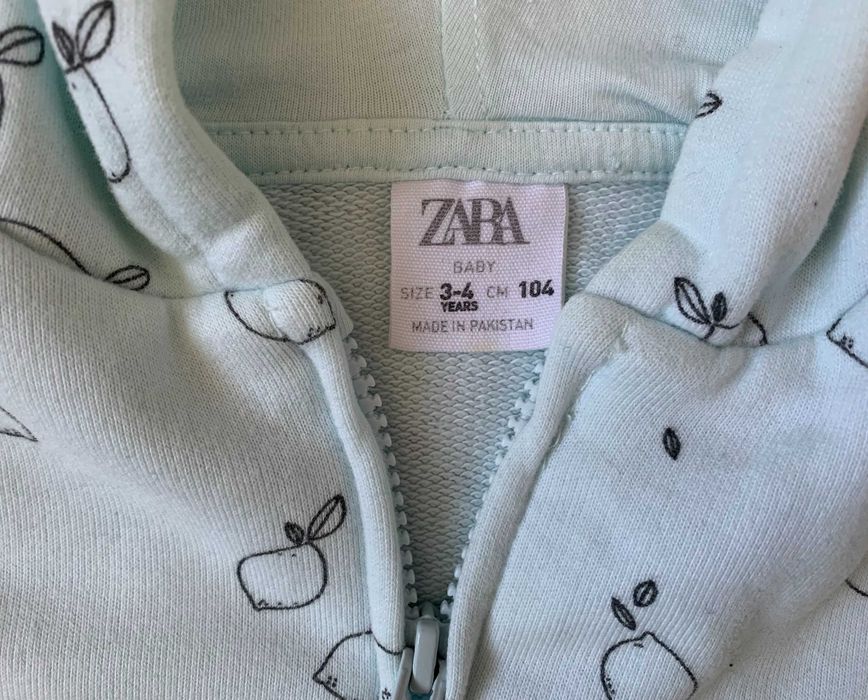 Сет от сиутшърт и клин за момиче ZARA - размер 104/110 cm