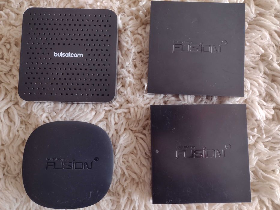 Лот 4 броя TV BOX Bulsatcom