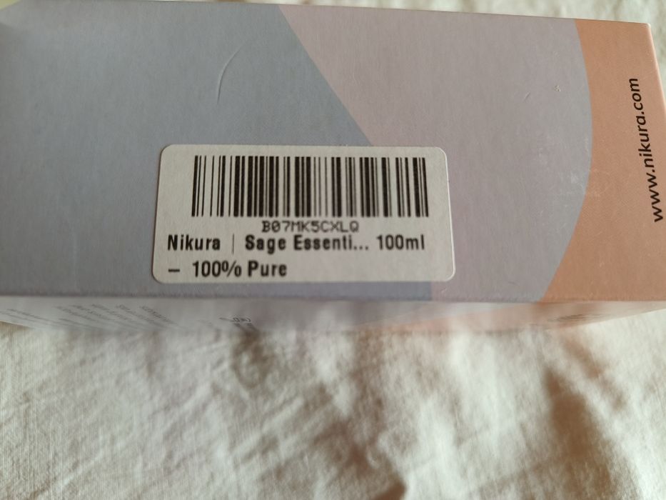 Етерично масло 100% чисто от Салвия * Внос от Англия