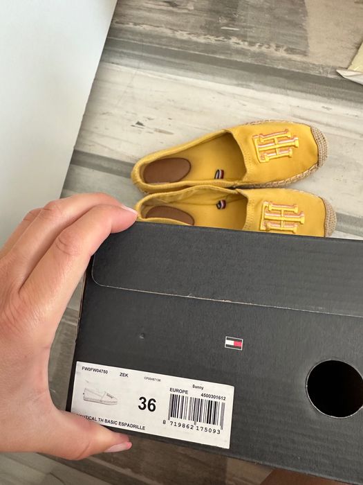 Еспадрили Тommy Hilfiger 36 номер