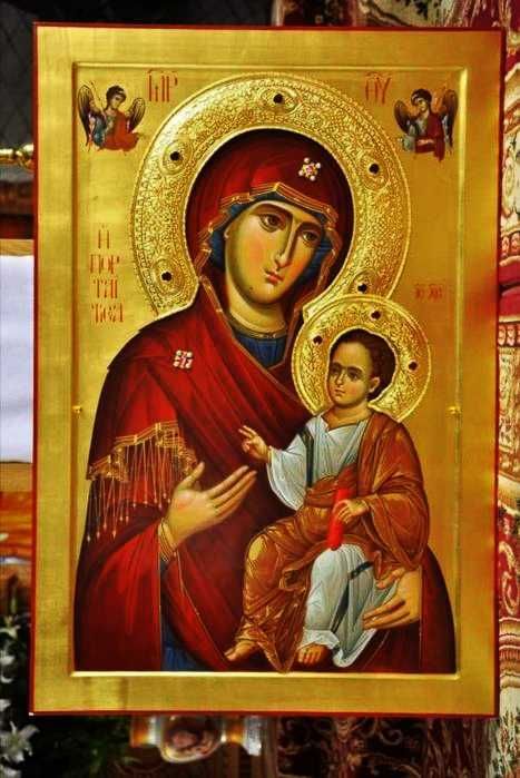 Icoane pictate manual