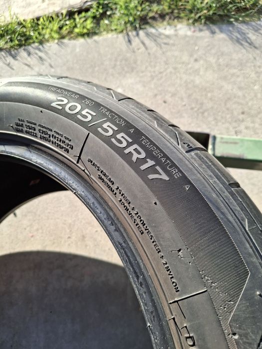 2  Anvelope de vară 205 55 r17 Hankook