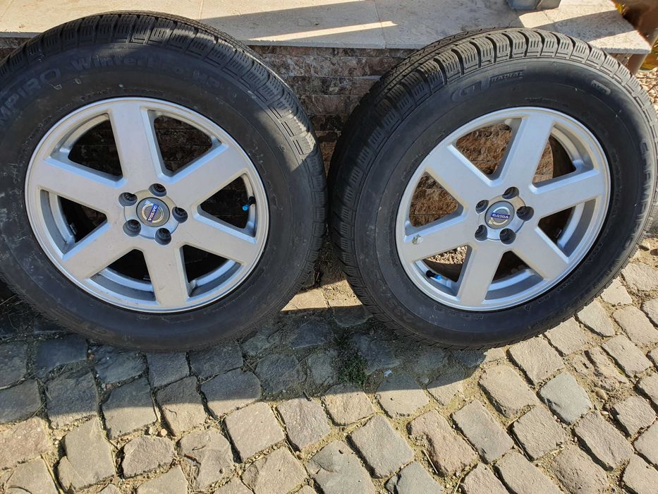 Volvo OEM Set Jante Stare Foarte Bună Cu Anvelope M+S 235 65 17 xl