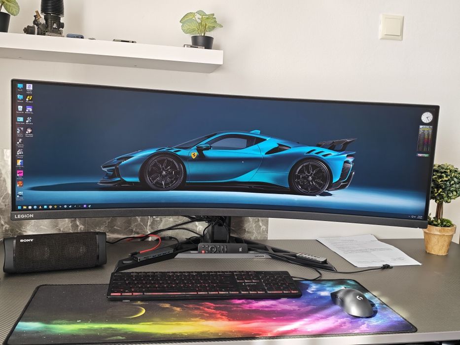 Monitor pc ultrawide lenovo legion r45w-30