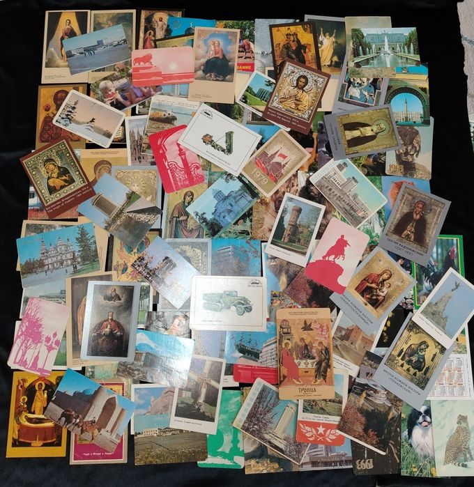 Календари СССР и начала 90х.