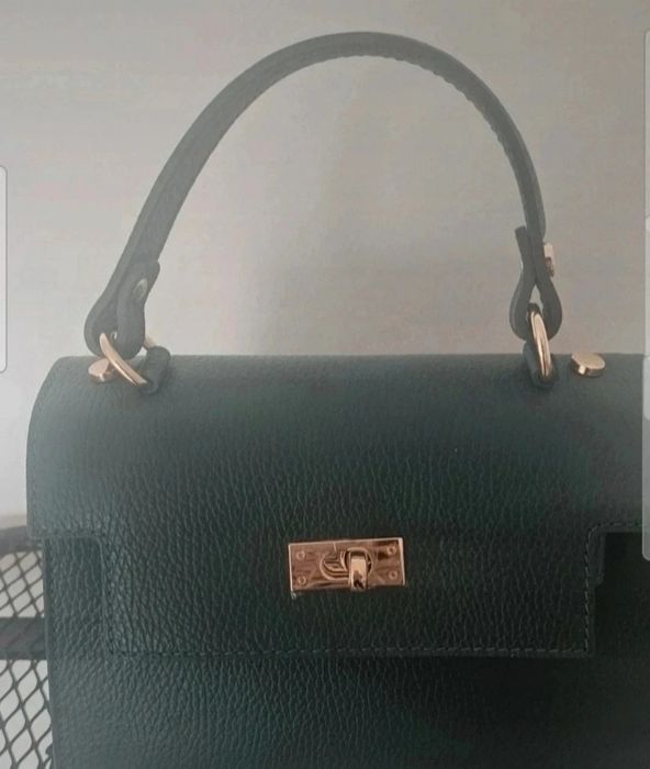 Geantă damă nouă superbă din piele naturala Made in Italy