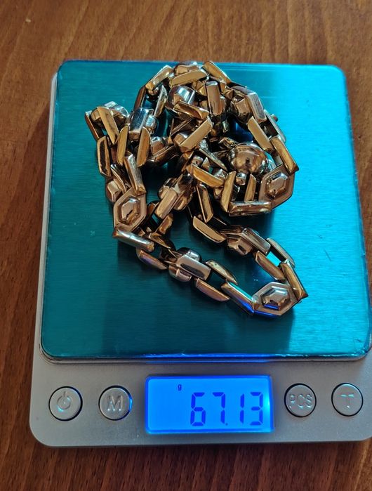 Златен ланец 14 карата, 67 грама