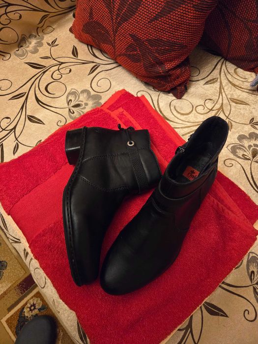 Cizmulite Piele Captusite Rieker 37