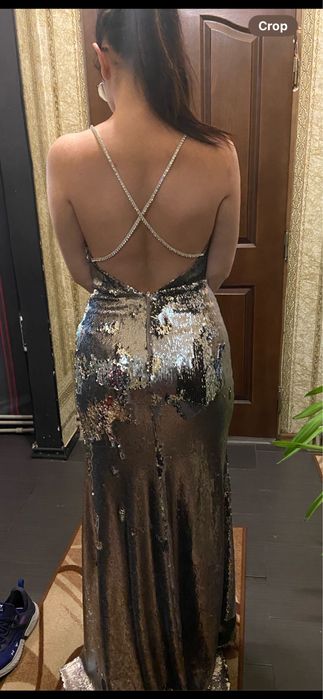 Бална рокля + обувки и чанта към нея