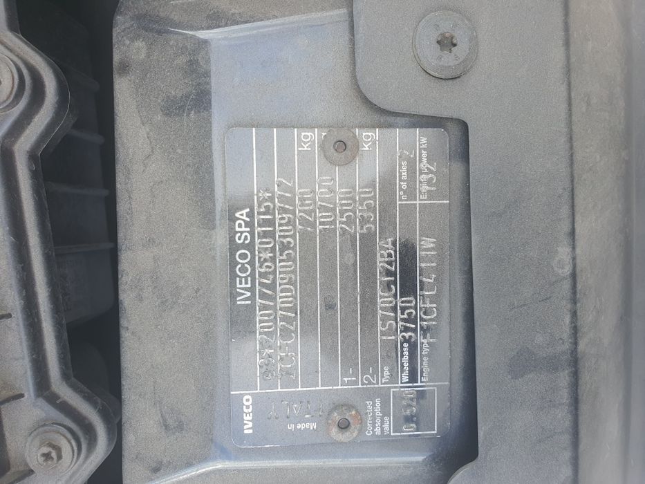 Iveco daily 72C18 3.0 2019!!