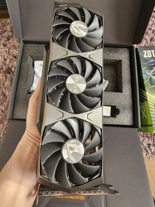 Placa video Nvidia Zotac Gaming RTX 3070Ti Trinity OC