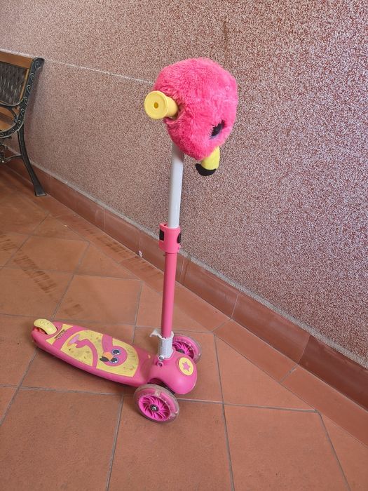 Тротинетка фламинго