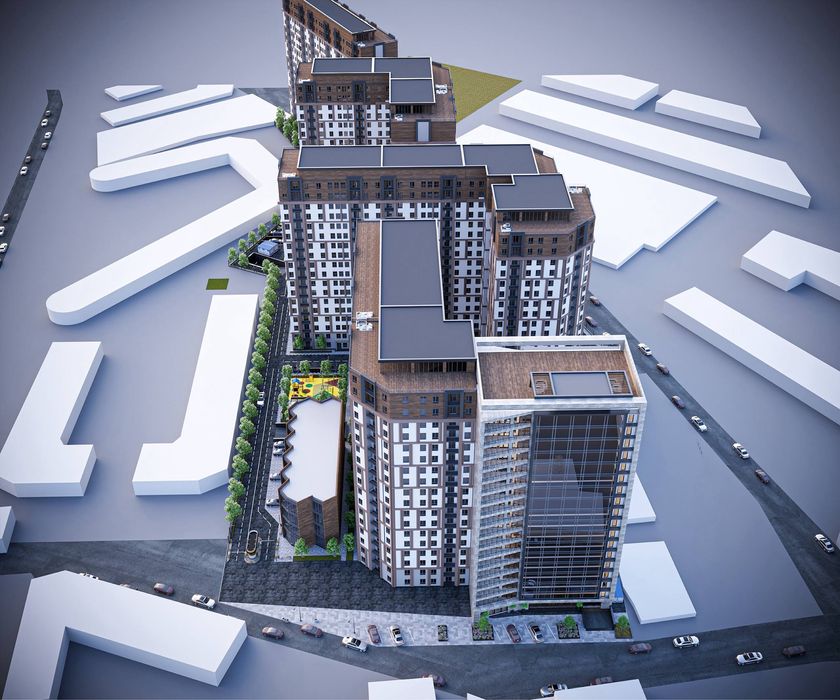 Maljaan Residence 2/15/21/49,4 м²/ коробка