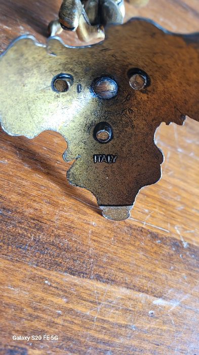 Декоративен месингов свещеник  производство Италия