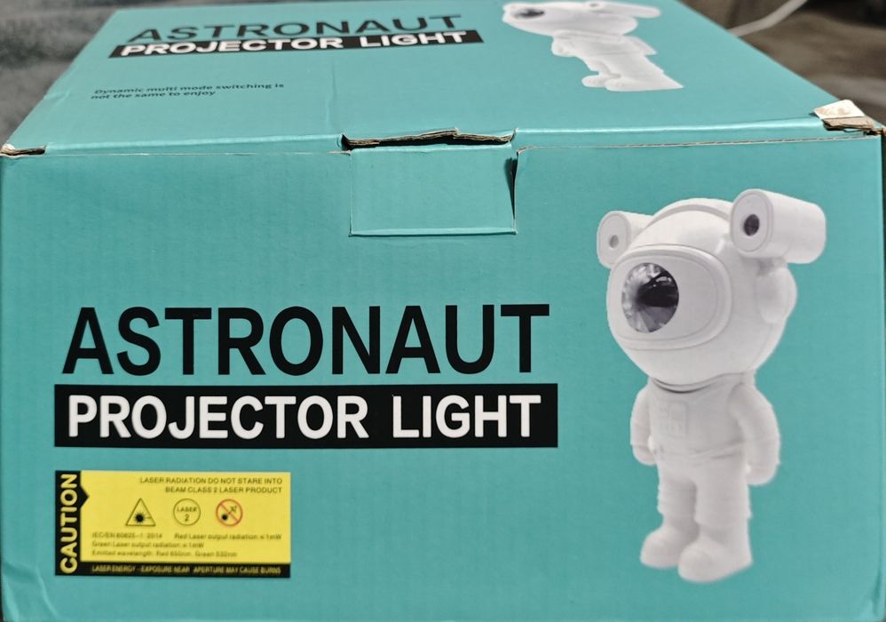 Лампа проектор Астронавт, Лампа звездно небе, с Bluetooth
