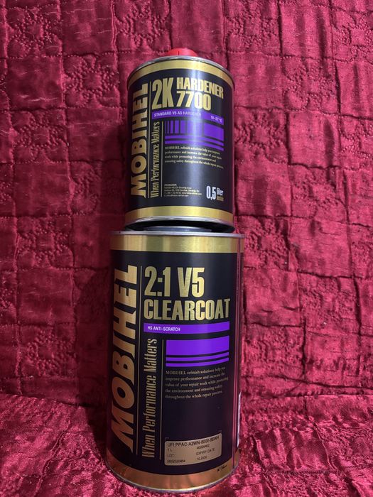 Продам автомобильный лак с отвердителем