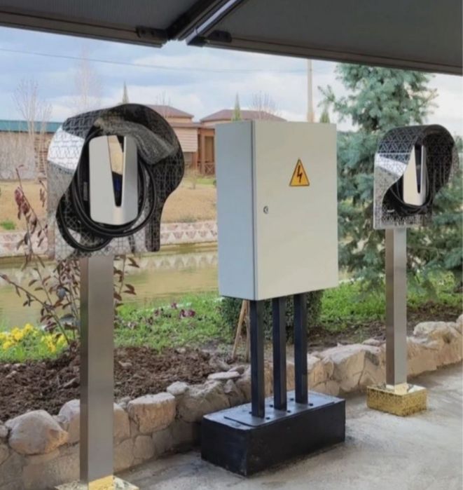 Установка зарядного устройства 7 кв ~ 20kw для электромобиля