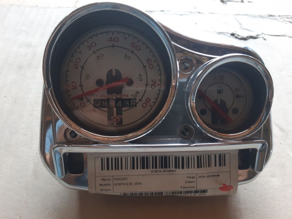 Километражини табла  за  Веспа (VESPA)-втора употреба