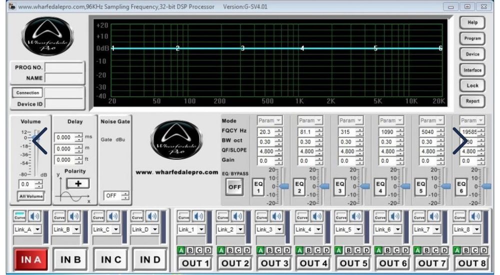 озвучителна система тонколони усилвател процесор бас каси дж пулт